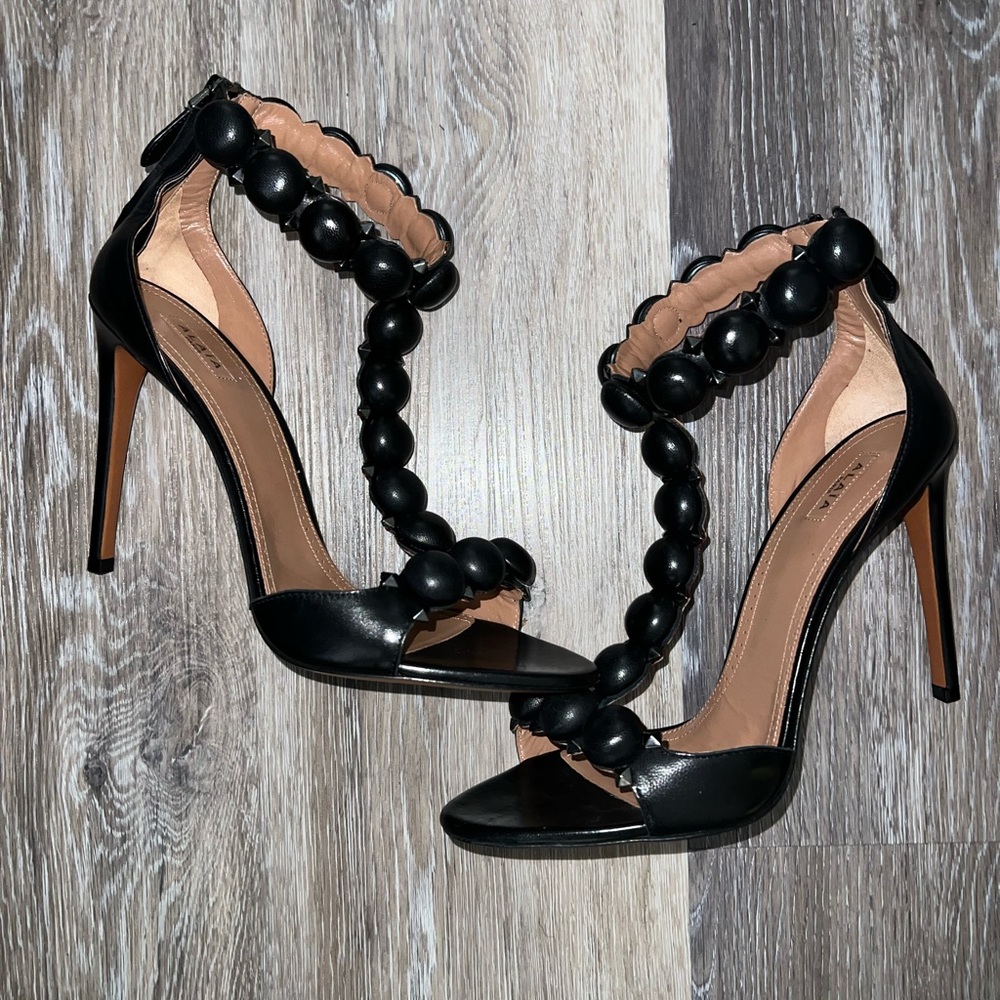 Alaia Bombe T-Strap Sandal